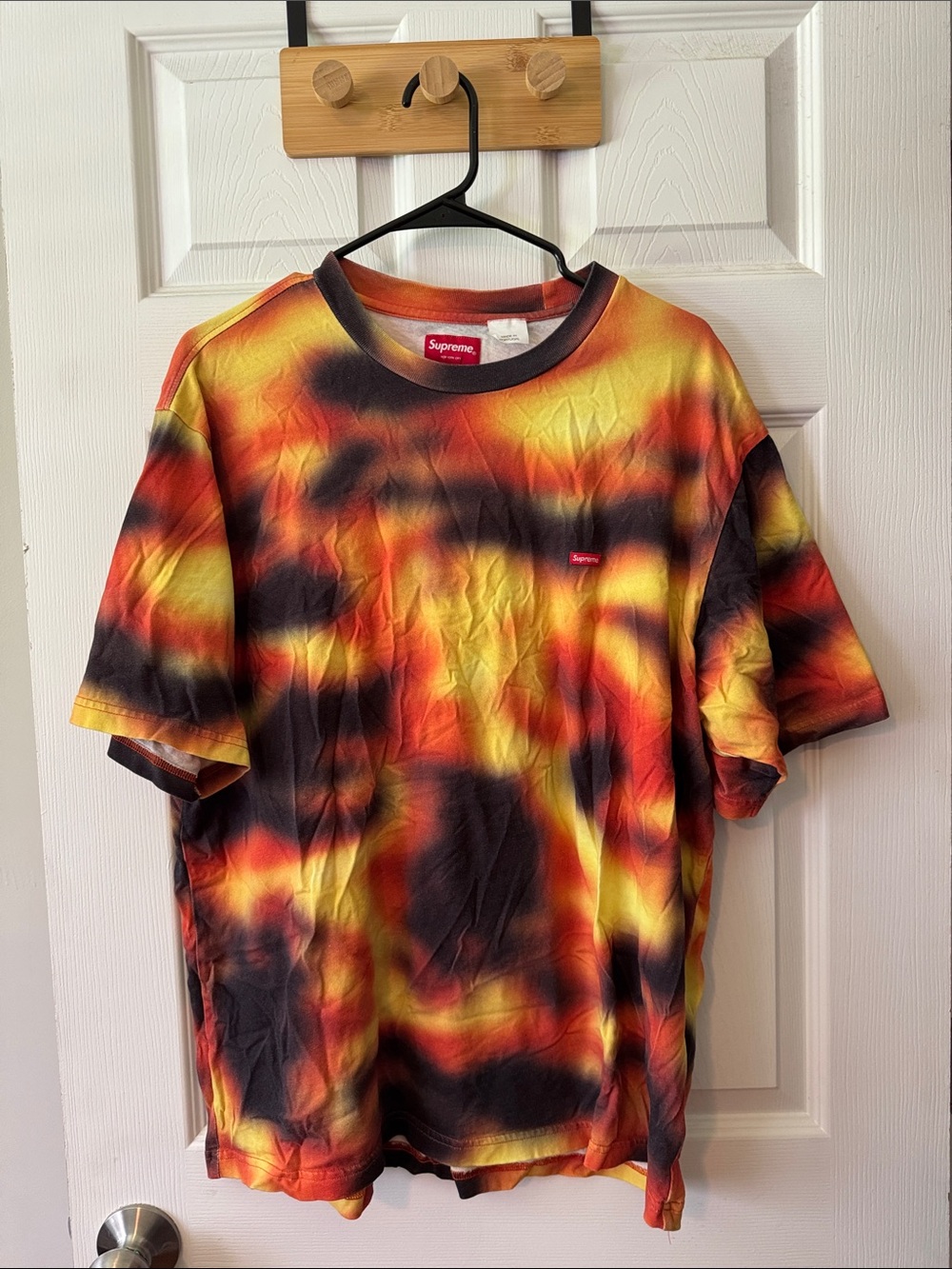 Supreme tie-dye shirt